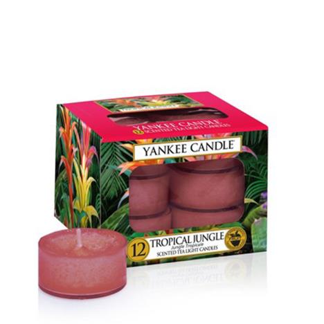 Yankee Candle Tropical Jungle Tea Lights (Pack of 12)  £6.29