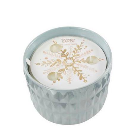 Yankee Candle Holiday Glimmer Ceramic Jar Candle  £10.49