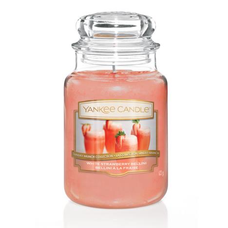 Yankee Candle White Strawberry Bellini Large Jar  £22.49