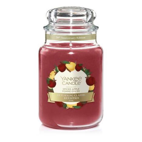 Yankee Candle Spiced Apple 1970’s LIMITED REEDITION Large Jar  £22.49