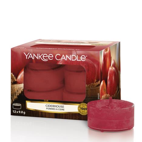 Yankee Candle Ciderhouse Tea Lights (Pack of 12)  £4.19
