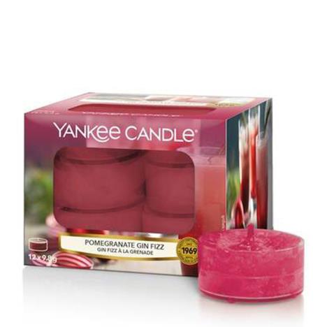 Yankee Candle Pomegranate Gin Fizz Tea Lights (Pack of 12)  £4.19