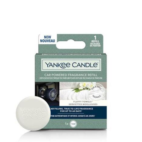 Yankee Candle Fluffy Towels Car Powered Fragrance Diffuser Refill  £4.79