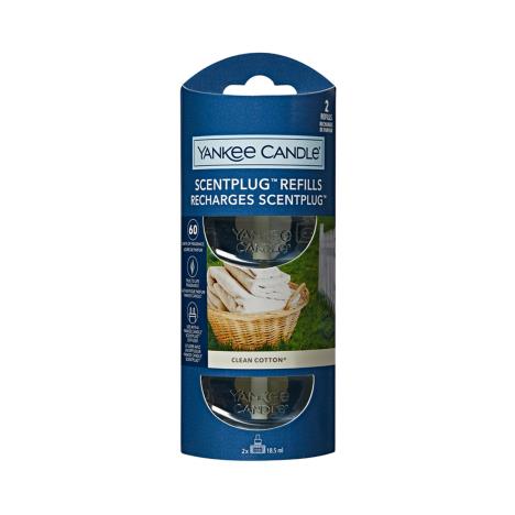 Yankee Candle Clean Cotton Scent Plug Refills (Pack of 2)  £4.79