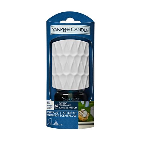 Yankee Candle Clean Cotton Organic Scent Plug Starter Kit  £8.99