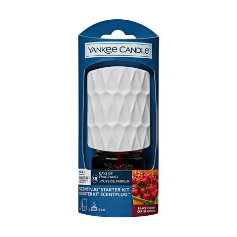 Yankee Candle Black Cherry Organic Scent Plug Starter Kit  £7.99