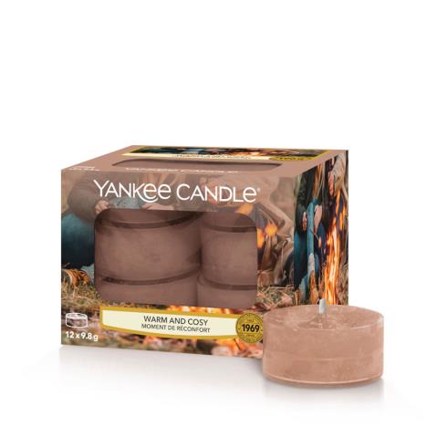 Yankee Candle Warm & Cosy Tea Lights (Pack of 12)  £6.29