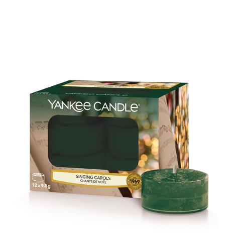 Yankee Candle Singing Carols Tea Lights (Pack of 12)  £4.19