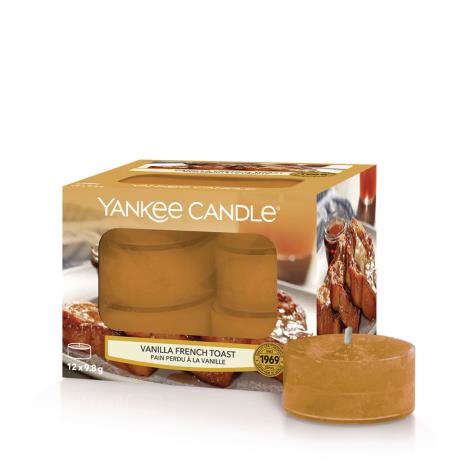 Yankee Candle Vanilla French Toast Tea Lights (Pack of 12)  £6.29