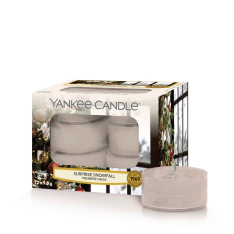 Yankee Candle Surprise Snowfall Tea Lights (Pack of 12)  £6.29