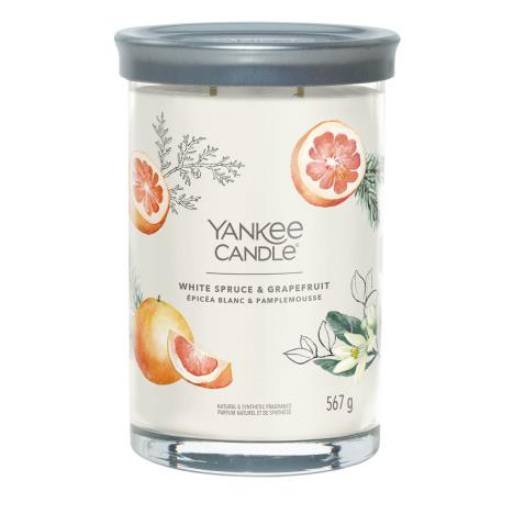 Yankee Candle White Spruce & Grapefruit Large Tumbler Jar  £28.79