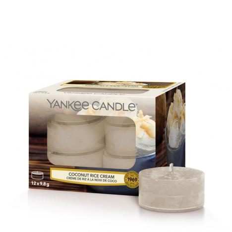 Yankee Candle Coconut Rice Cream Tea Lights (Pack of 12)  £4.19