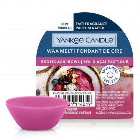 Yankee Candle Exotic Acai Bowl Wax Melt  £1.19