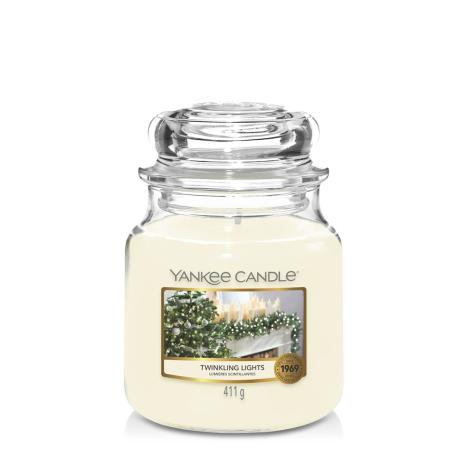 Yankee Candle Twinkling Lights Medium Jar  £13.79