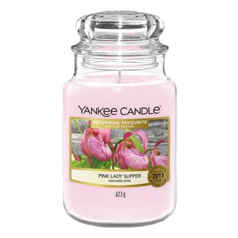 Yankee Candle Pink Lady Slipper Large Jar  £18.75