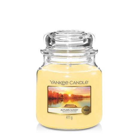 Yankee Candle Autumn Sunset Medium Jar  £13.79