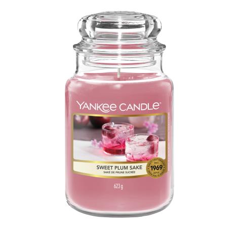 Yankee Candle Sweet Plum Sake Large Jar  £16.79