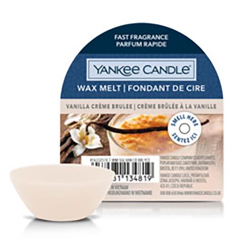 Yankee Candle Vanilla Creme Brulee Wax Melt (1633251E) - Candle