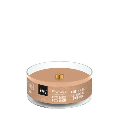 Woodwick Golden Milk Petite Candle  £2.99