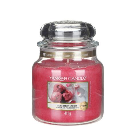 Yankee Candle Roseberry Sorbet Medium Jar  £13.85