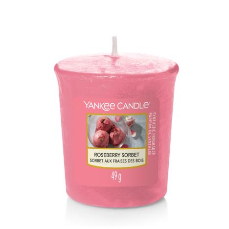 Yankee Candle Roseberry Sorbet Votive Candle  £1.19