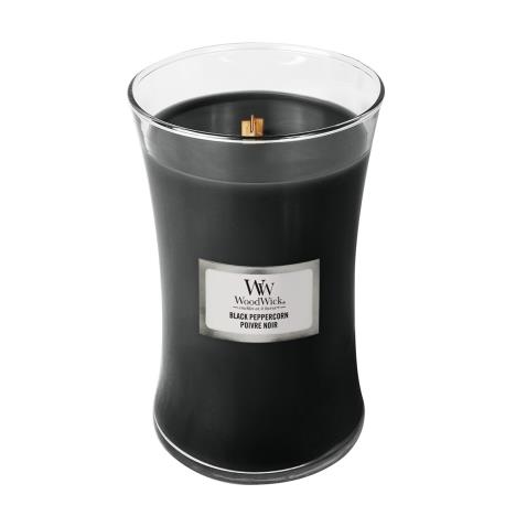 WoodWick Black Peppercorn Large Hourglass Candle  £19.79