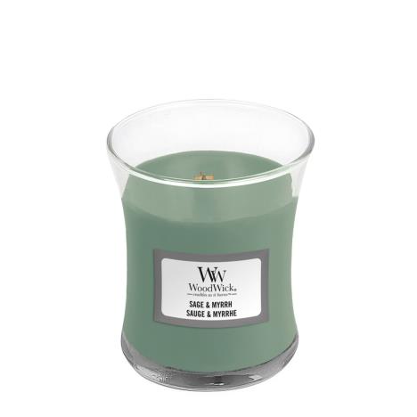 WoodWick Sage & Merrh Small Hourglass Candle  £9.89