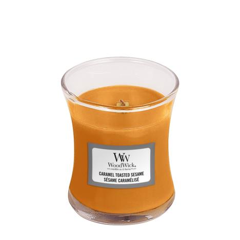 WoodWick Caramel Toasted Sesame Small Hourglass Candle  £9.89