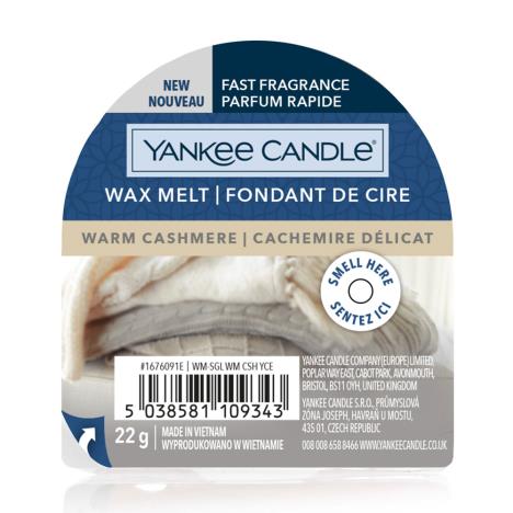 Yankee Candle Warm Cashmere Wax Melt  £1.62