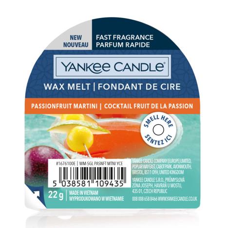 Yankee Candle Passion Fruit Martini Wax Melt  £1.59