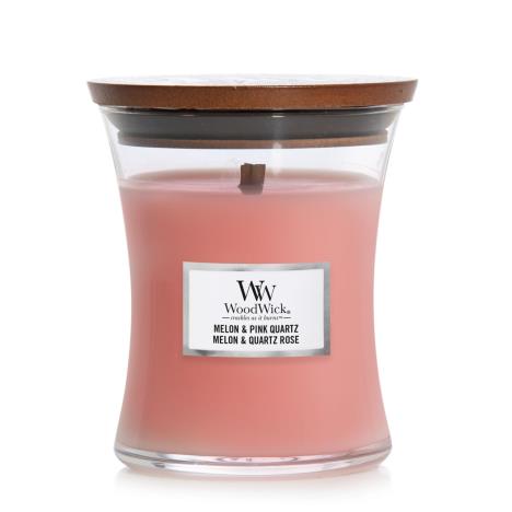 WoodWick Melon & Pink Quartz Medium Hourglass Candle  £14.99