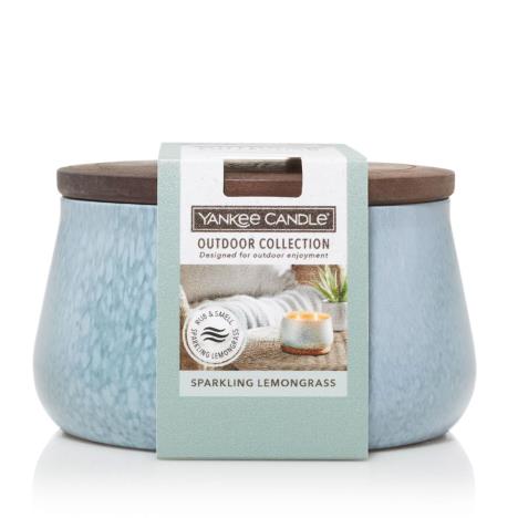 Yankee Candle Sparkling Lemongrass Outdoor Tin Candle  £11.99