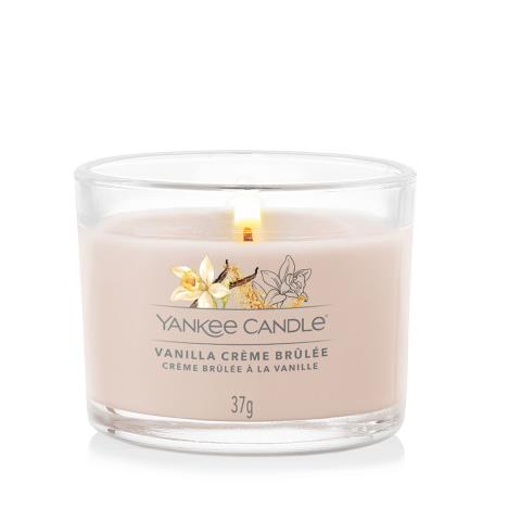 Yankee Candle Vanilla Creme Brulee Filled Votive Candle  £3.59