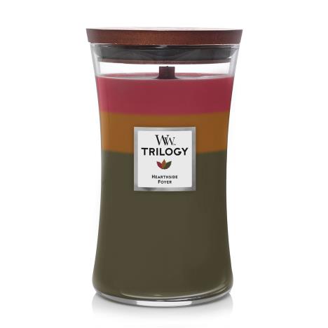 WoodWick Trilogy Hearthside Large Hourglass Candle (1695214E) - Candle  Emporium