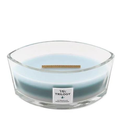 WoodWick Icy Woodland HearthWick Ellipse Jar Candle  £20.99