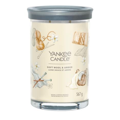 Yankee Candle Soft Wool & Amber Large Tumbler Jar  £28.79