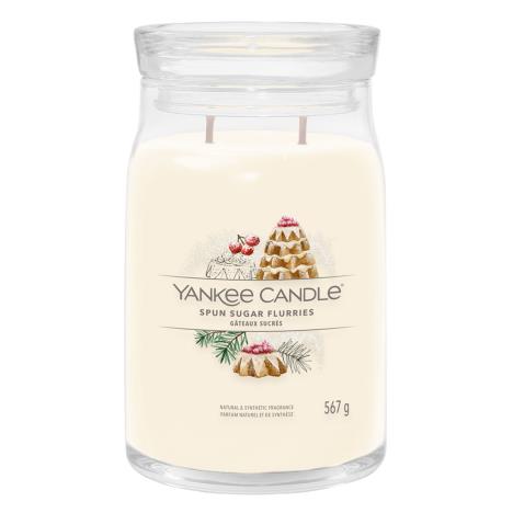 Yankee Candle Spun Sugar Flurries Large Jar  £17.99