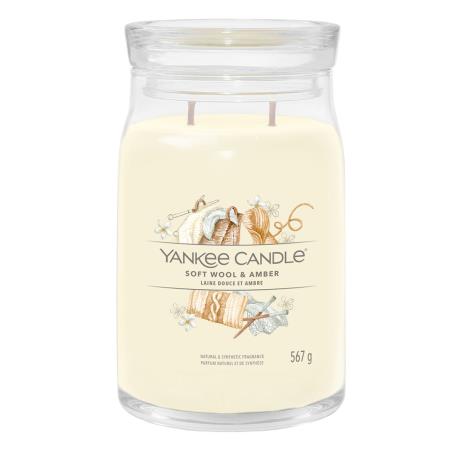 Yankee Candle Soft Wool & Amber Large Jar  £26.99