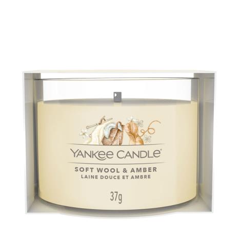 Yankee Candle Soft Wool & Amber Filled Votive Candle  £3.27