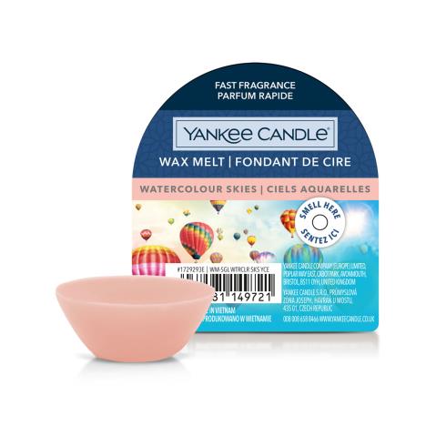 Yankee Candle Watercolour Skies Wax Melt  £1.62