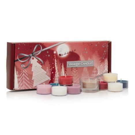 Yankee Candle 10 Tealight & Holder Christmas Gift Set  £10.79