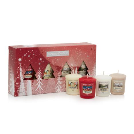 Yankee Candle 4 Votive Candle Christmas Gift Set  £9.89