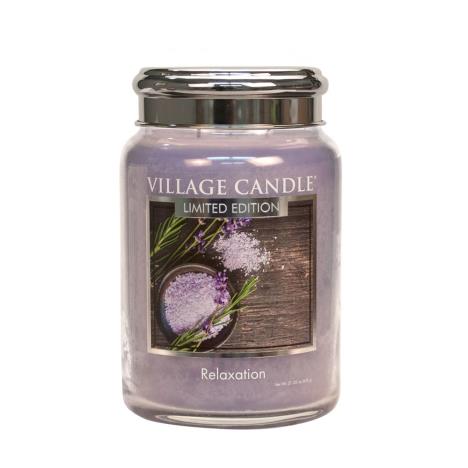 Village Candle LIMITED EDITION Relaxation Large Jar  £17.99