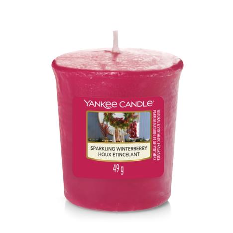 Yankee Candle Sparkling Winterberry Votive Candle  £2.69