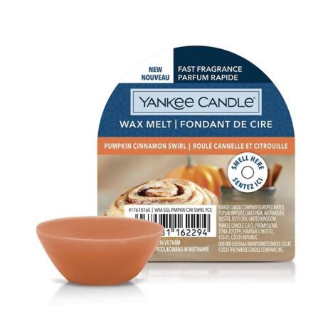 Yankee Candle Pumpkin Cinnamon Swirl Wax Melt  £1.99