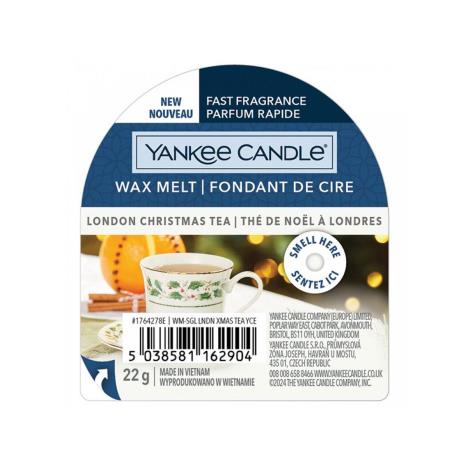 Yankee Candle London Christmas Tea Wax Melt  £2.24