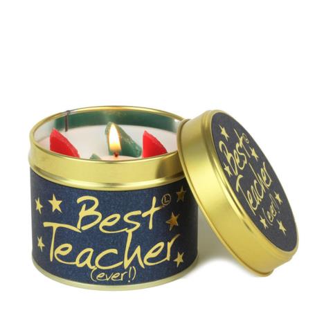 Lily-Flame Best Teacher Tin Candle  £9.89