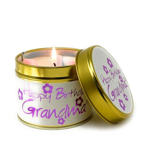 Lily-Flame Happy Birthday Grandma Tin Candle  £9.89