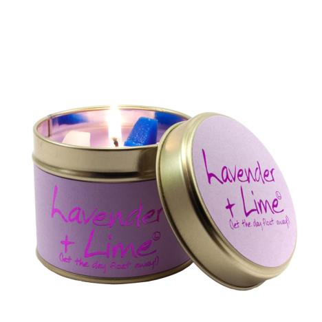 Lily-Flame Lavender & Lime Tin Candle  £9.89