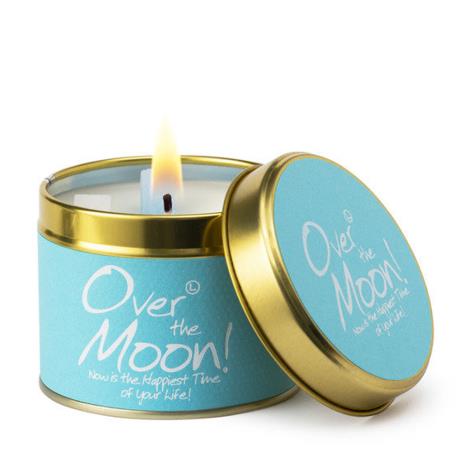 Lily-Flame Over The Moon! Tin Candle  £9.89